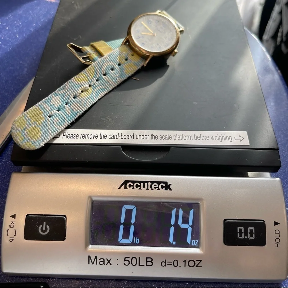 Timex Indiglo TW2P0100 Unisex Analog Watch Gold Case White Dial 38 mm